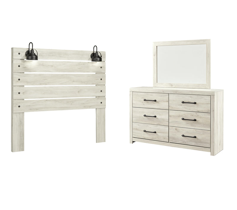 Cambeck Panel Headboard Bed Bedroom Set
