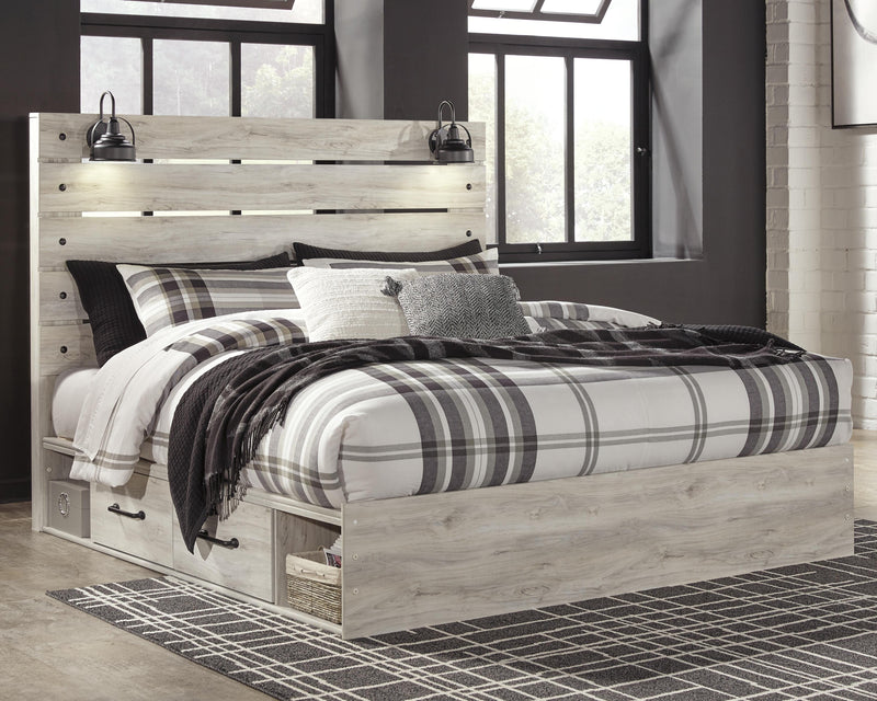 Cama con paneles Cambeck con 2 cajones de almacenaje