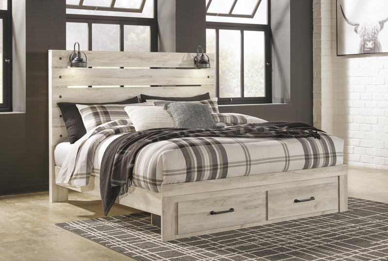 Cambeck Panel Storage Bed