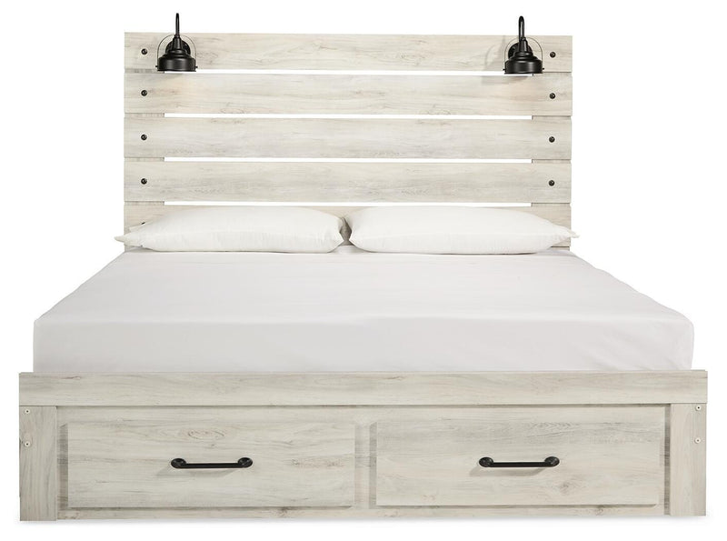 Cama con paneles Cambeck con 2 cajones de almacenaje
