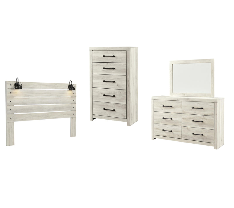 Cambeck Panel Headboard Bed Bedroom Set