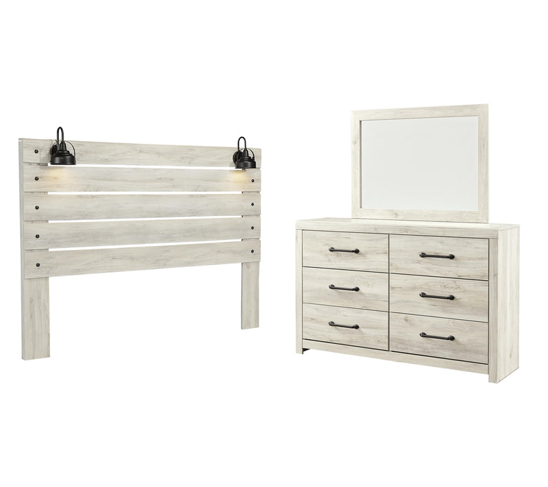 Cambeck Panel Headboard Bed Bedroom Set