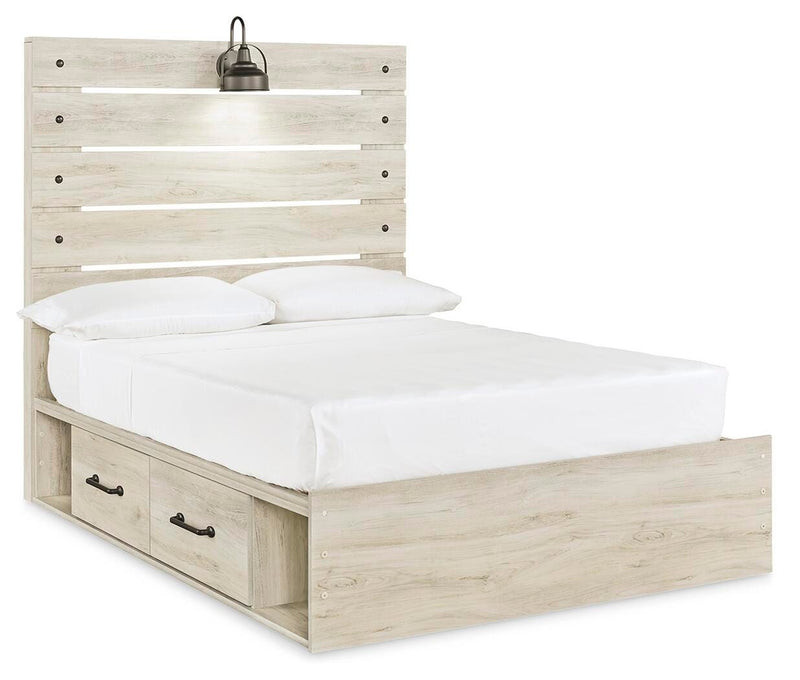 Cama con paneles Cambeck con 2 cajones de almacenaje