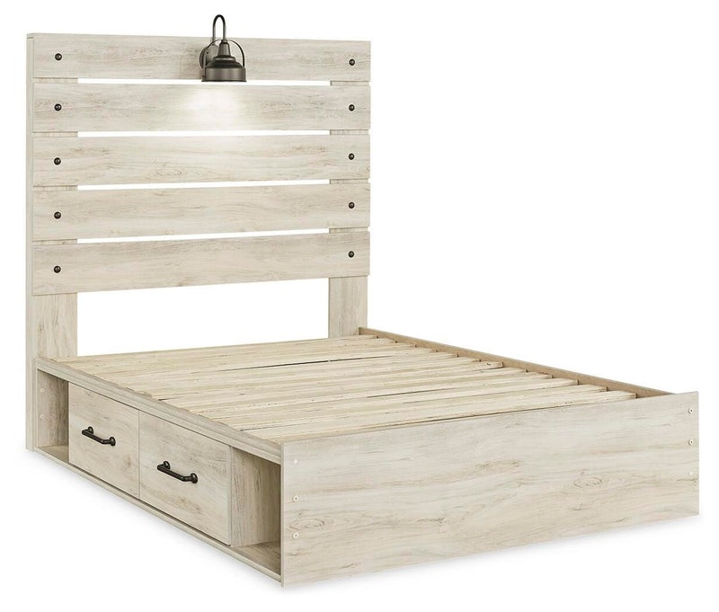 Cama con paneles Cambeck con 2 cajones de almacenaje