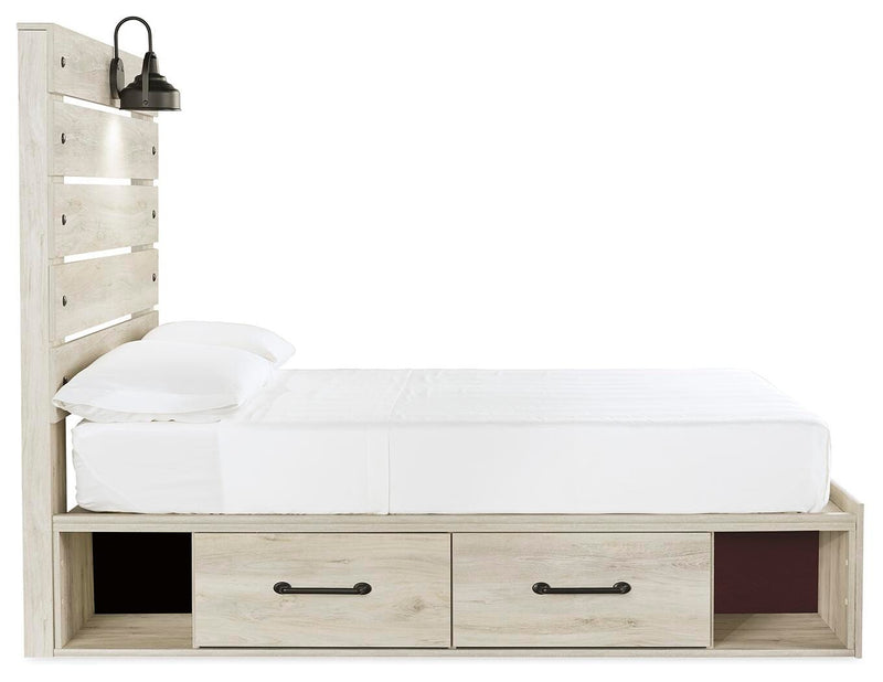 Cama con paneles Cambeck con 2 cajones de almacenaje