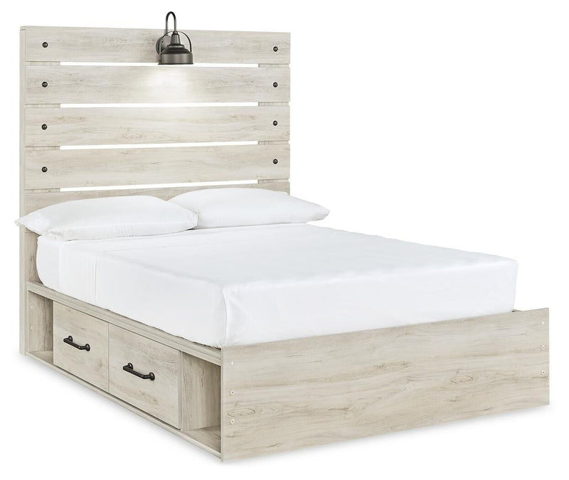 Cama con paneles Cambeck con 4 cajones de almacenaje