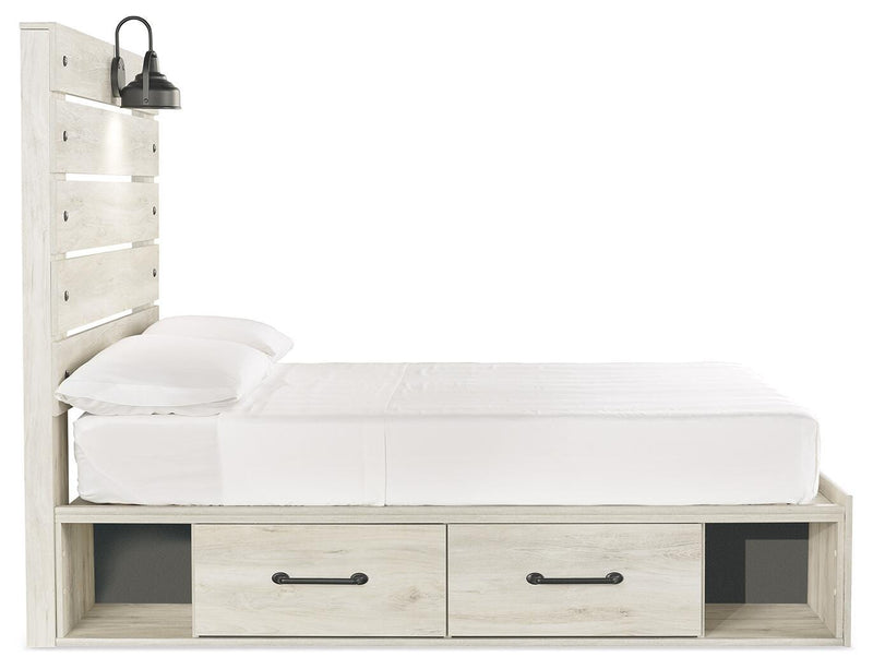 Cama con paneles Cambeck con 4 cajones de almacenaje