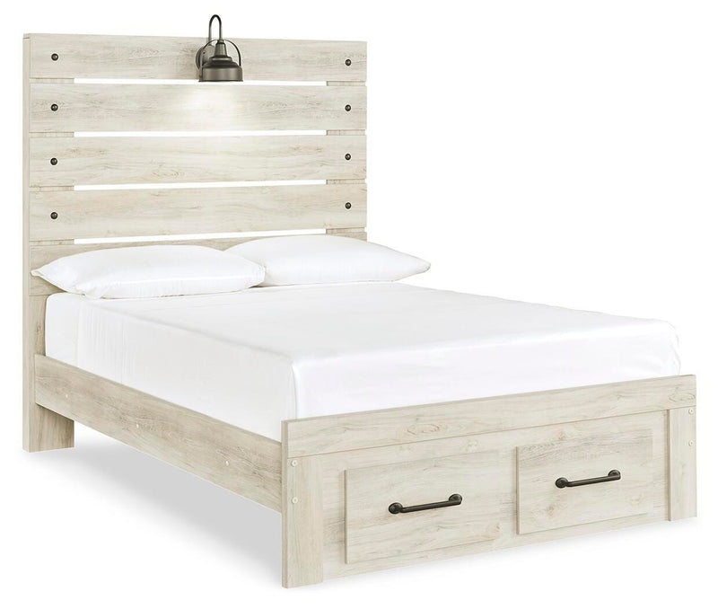 Cama con paneles Cambeck con 2 cajones de almacenaje
