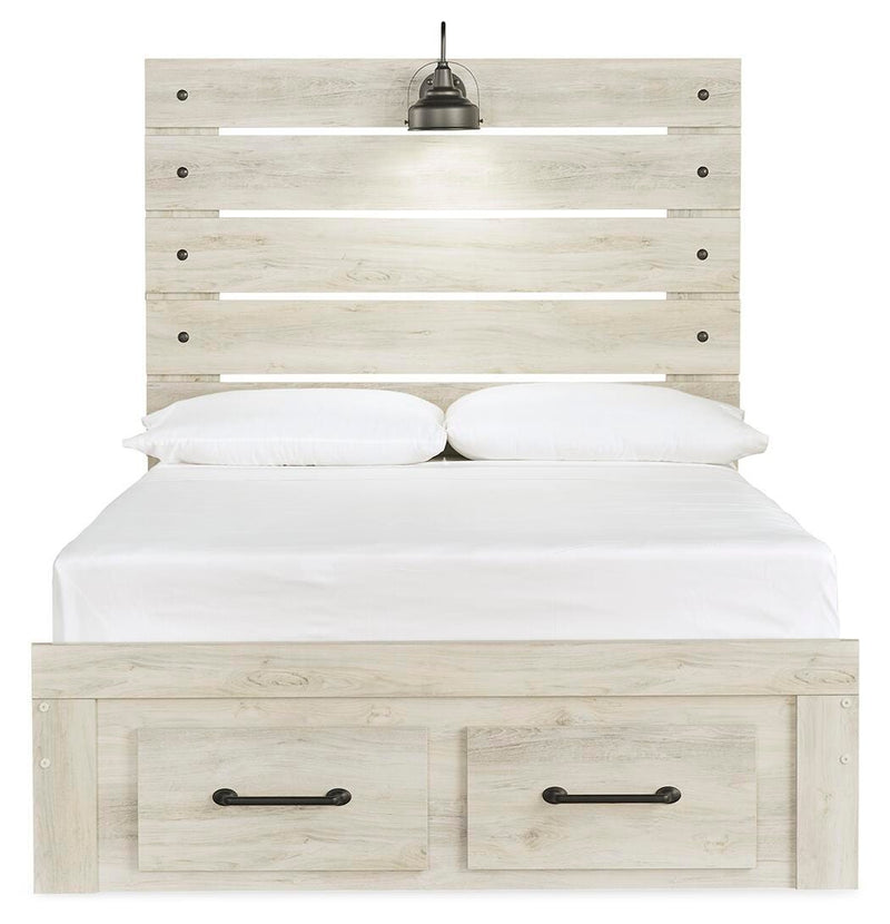 Cama con paneles Cambeck con 2 cajones de almacenaje