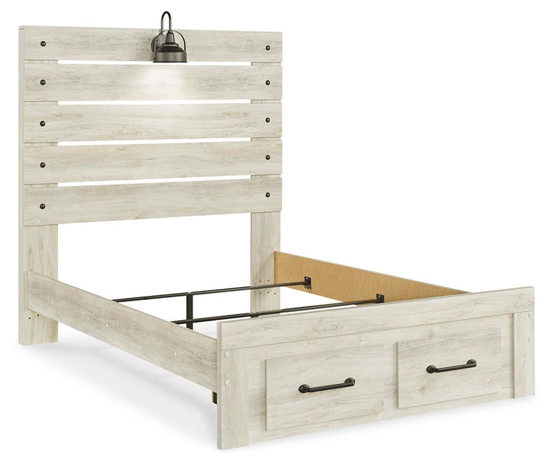 Cama con paneles Cambeck con 2 cajones de almacenaje