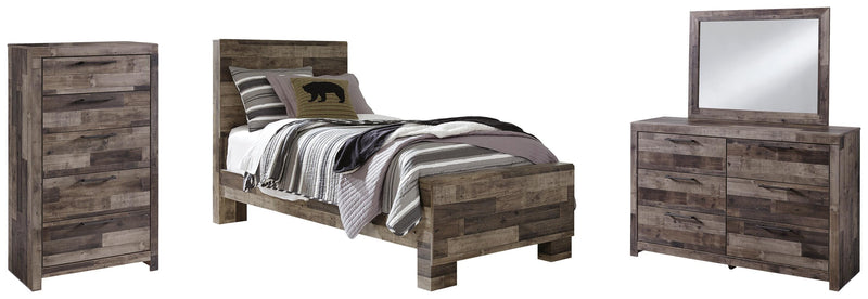 Derekson Panel Bed Bedroom Set