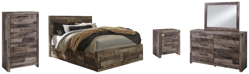 Derekson Panel Bed Bedroom Set