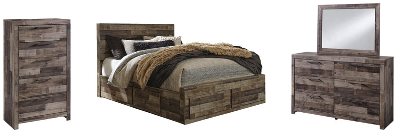 Derekson Panel Bed Bedroom Set