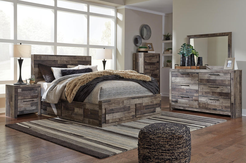 Derekson Panel Bed Bedroom Set