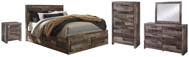 Derekson Panel Bed Bedroom Set