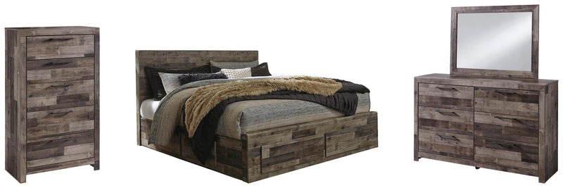 Derekson Panel Bed Bedroom Set