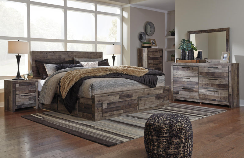 Derekson Panel Bed Bedroom Set