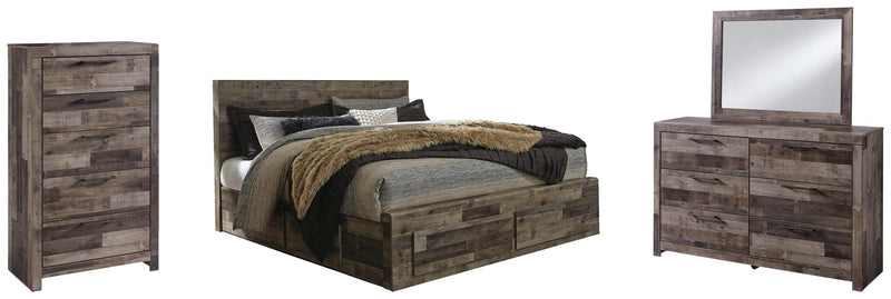 Derekson Panel Bed Bedroom Set