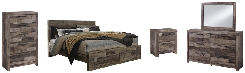 Derekson Panel Bed Bedroom Set