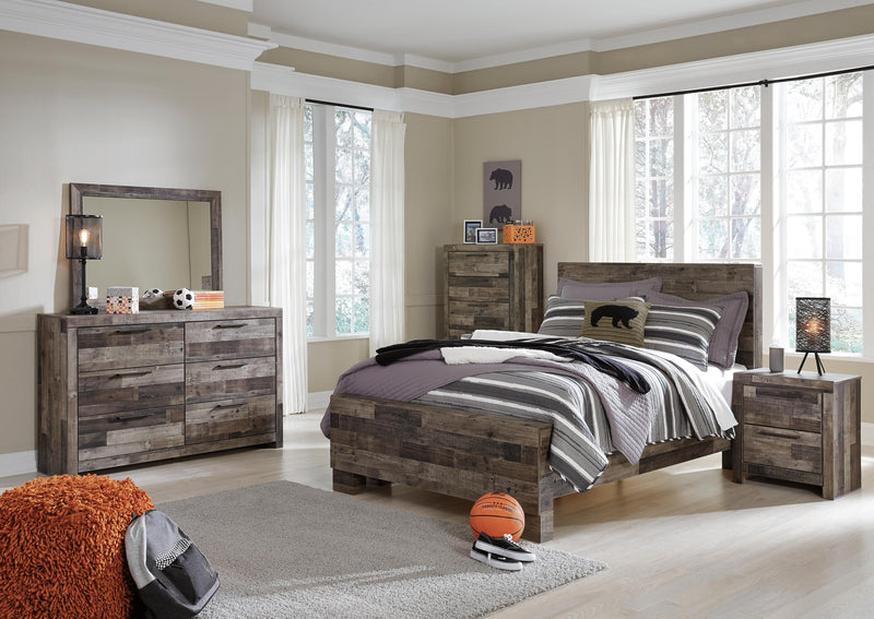 Derekson Panel Bed Bedroom Set