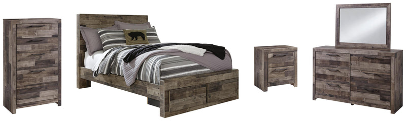 Derekson Panel Bed Bedroom Set