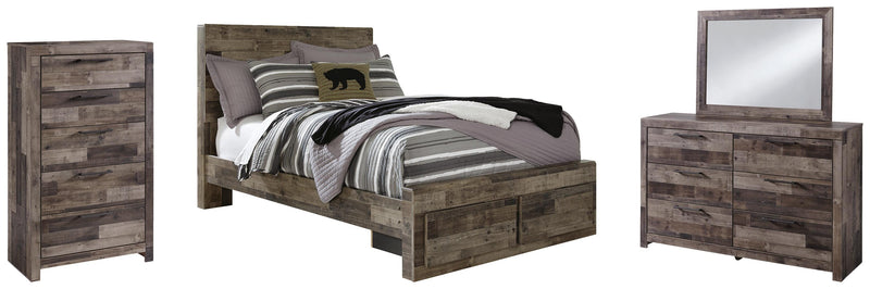 Derekson Panel Bed Bedroom Set