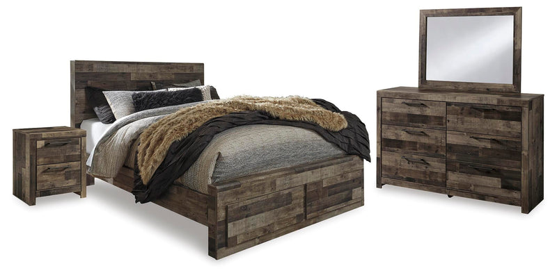 Derekson Panel Bed Bedroom Set