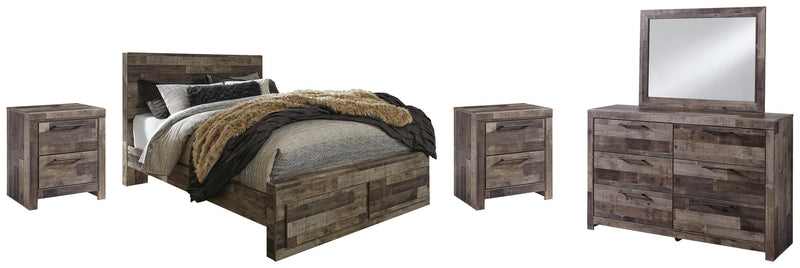 Derekson Panel Bed Bedroom Set