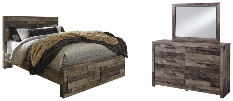 Derekson Panel Bed Bedroom Set