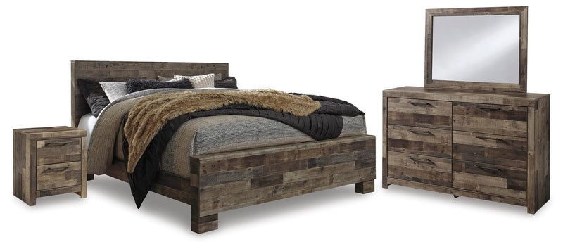 Derekson Panel Bed Bedroom Set