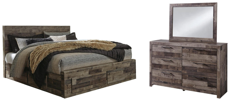 Derekson Panel Bed Bedroom Set