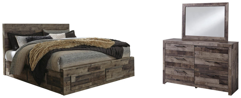 Derekson Panel Bed Bedroom Set