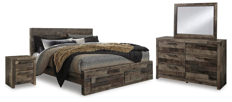 Derekson Panel Bed Bedroom Set