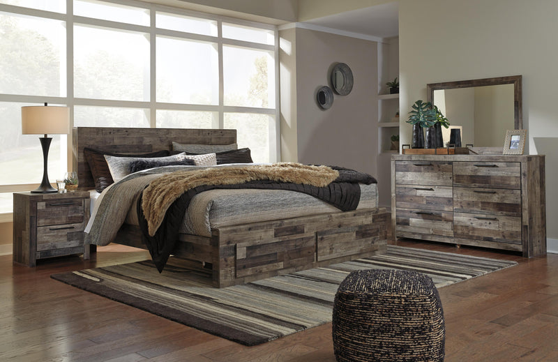 Derekson Panel Bed Bedroom Set