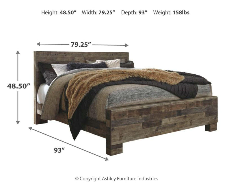 Derekson Panel Bed Bedroom Set