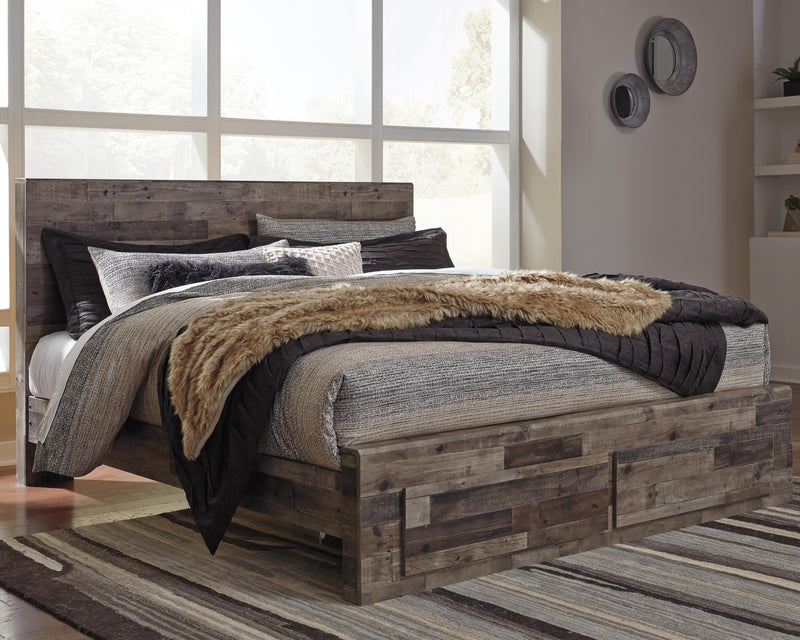 Derekson Panel Bed Bedroom Set