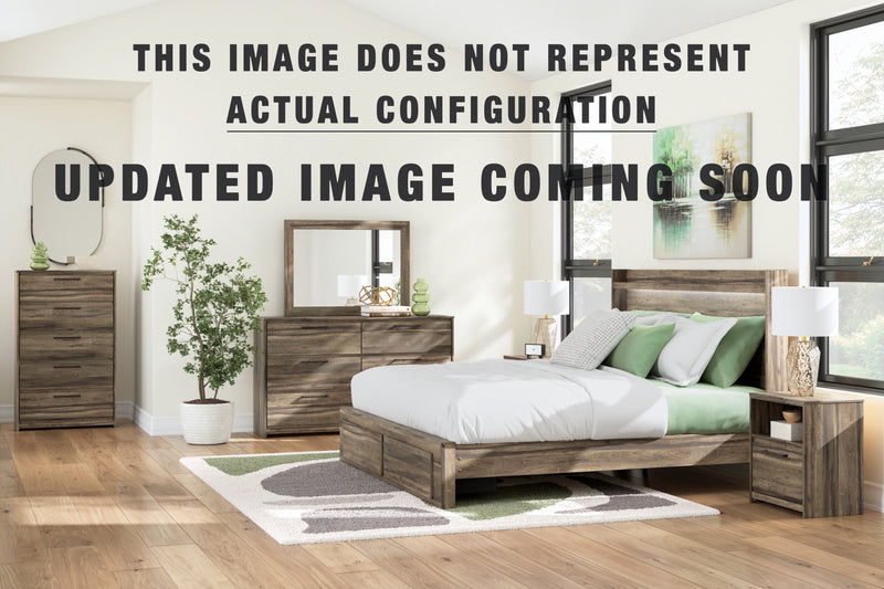 Elbrim Panel Storage Bed Bedroom Set