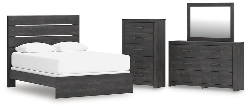 Hollivern Panel Bed Bedroom Set