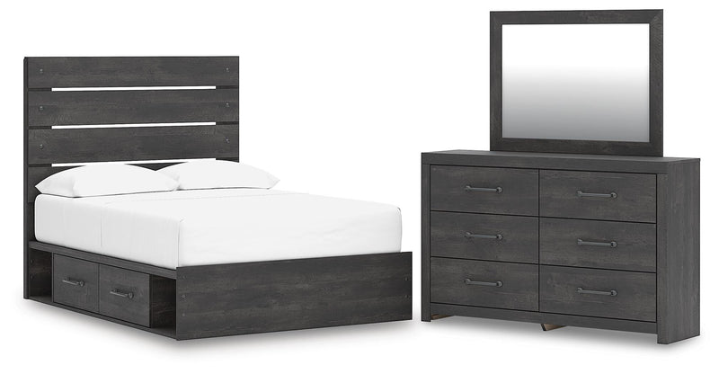 Hollivern Panel Bed Bedroom Set
