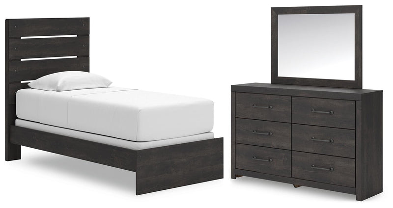Hollivern Panel Bed Bedroom Set