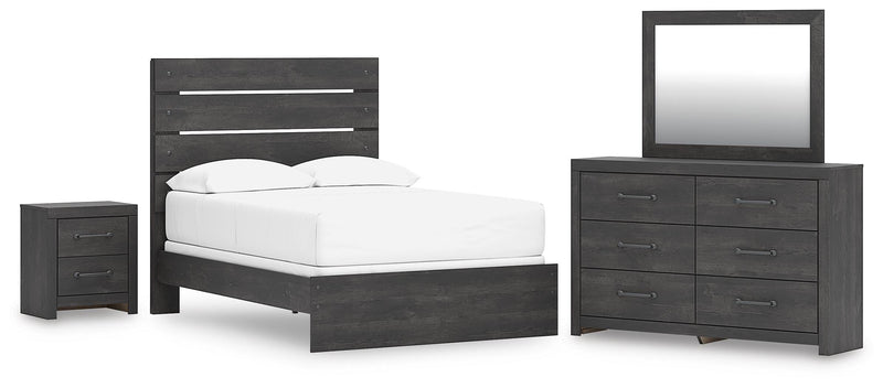 Hollivern Panel Bed Bedroom Set
