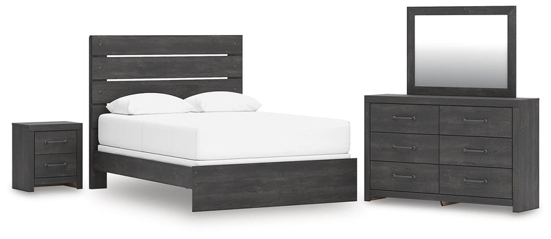 Hollivern Panel Bed Bedroom Set