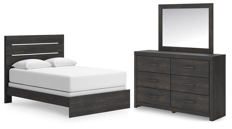 Hollivern Panel Bed Bedroom Set