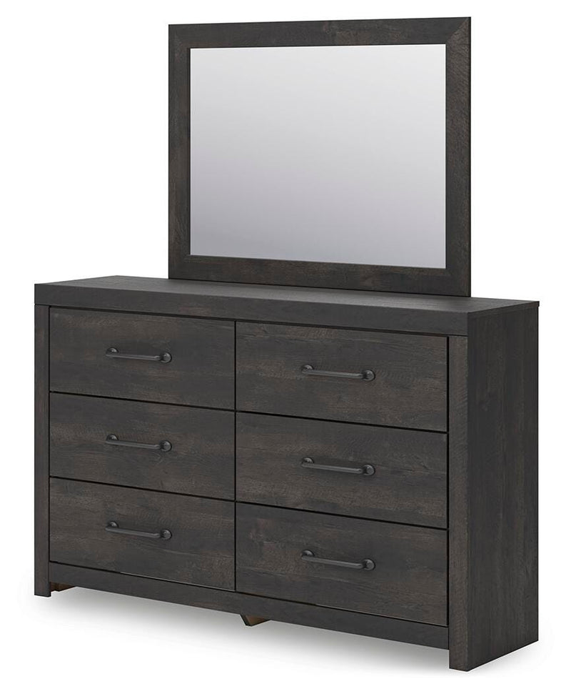Hollivern Panel Bed Bedroom Set