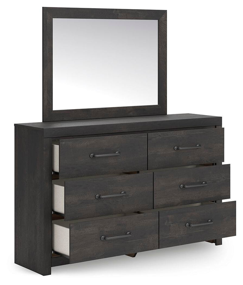 Hollivern Panel Bed Bedroom Set
