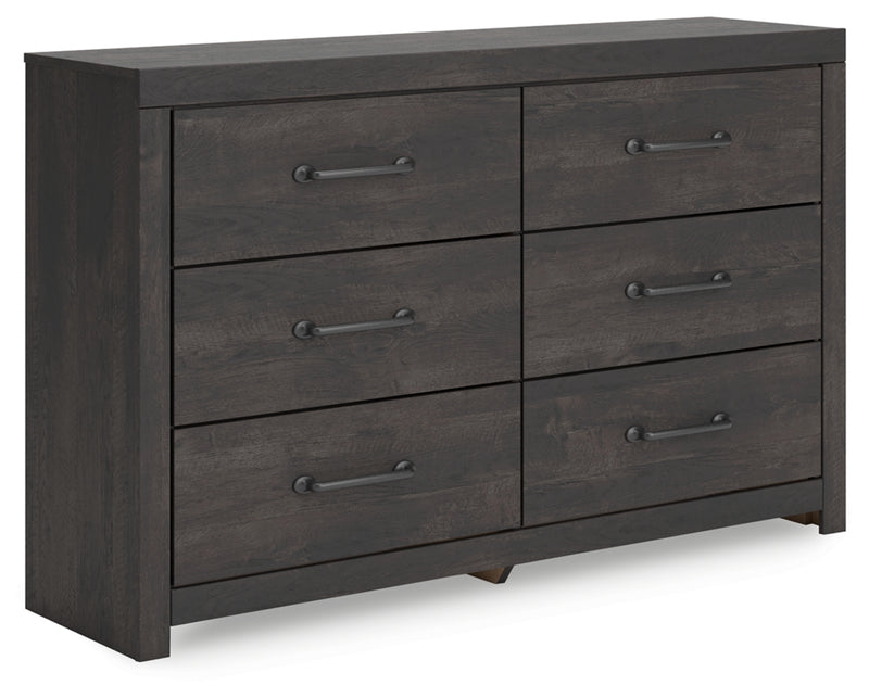 Delmorta Six Drawer Dresser
