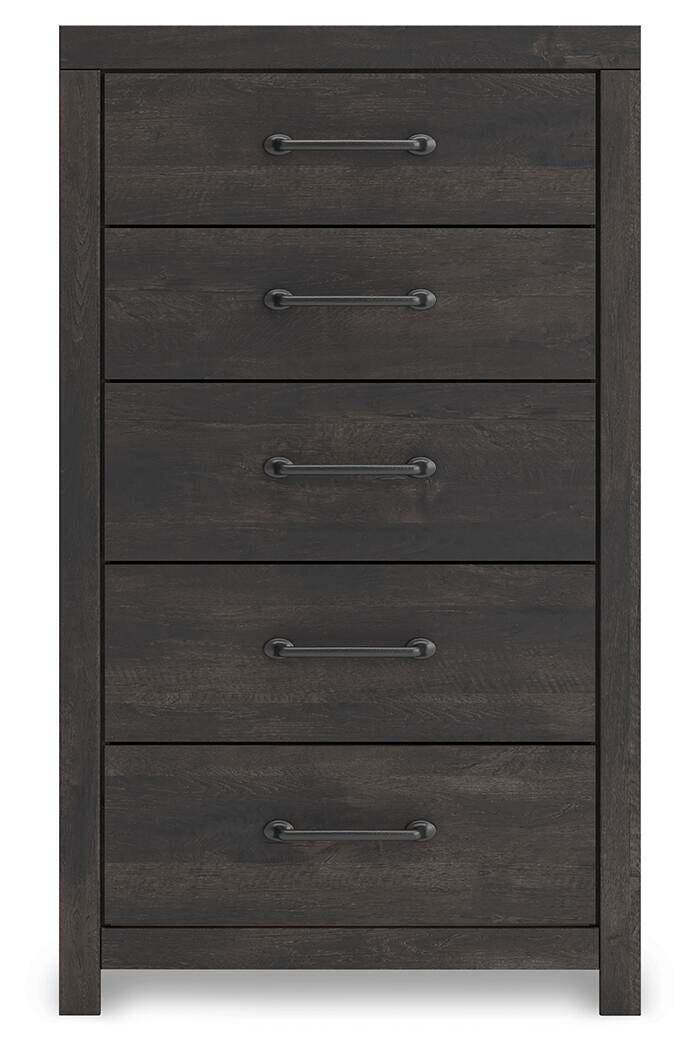 Hollivern Panel Bed Bedroom Set