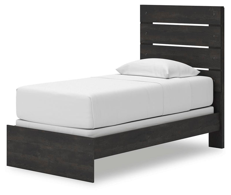 Delmorta Panel Bed