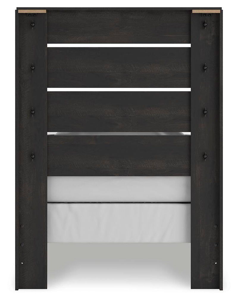Delmorta Panel Bed