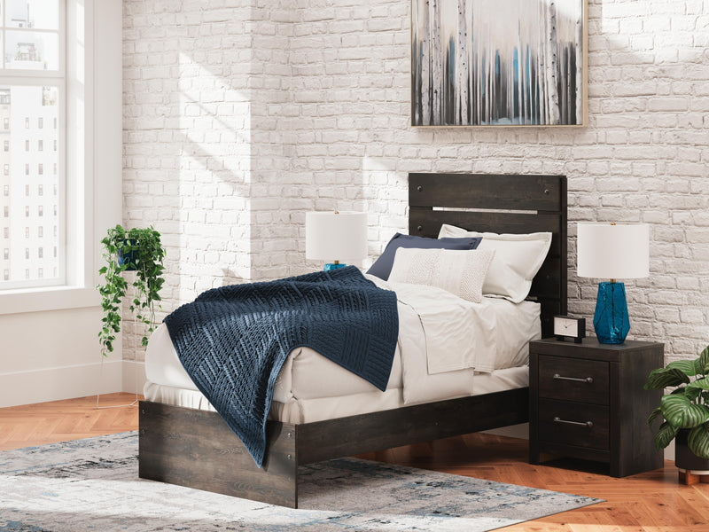 Delmorta Panel Bed